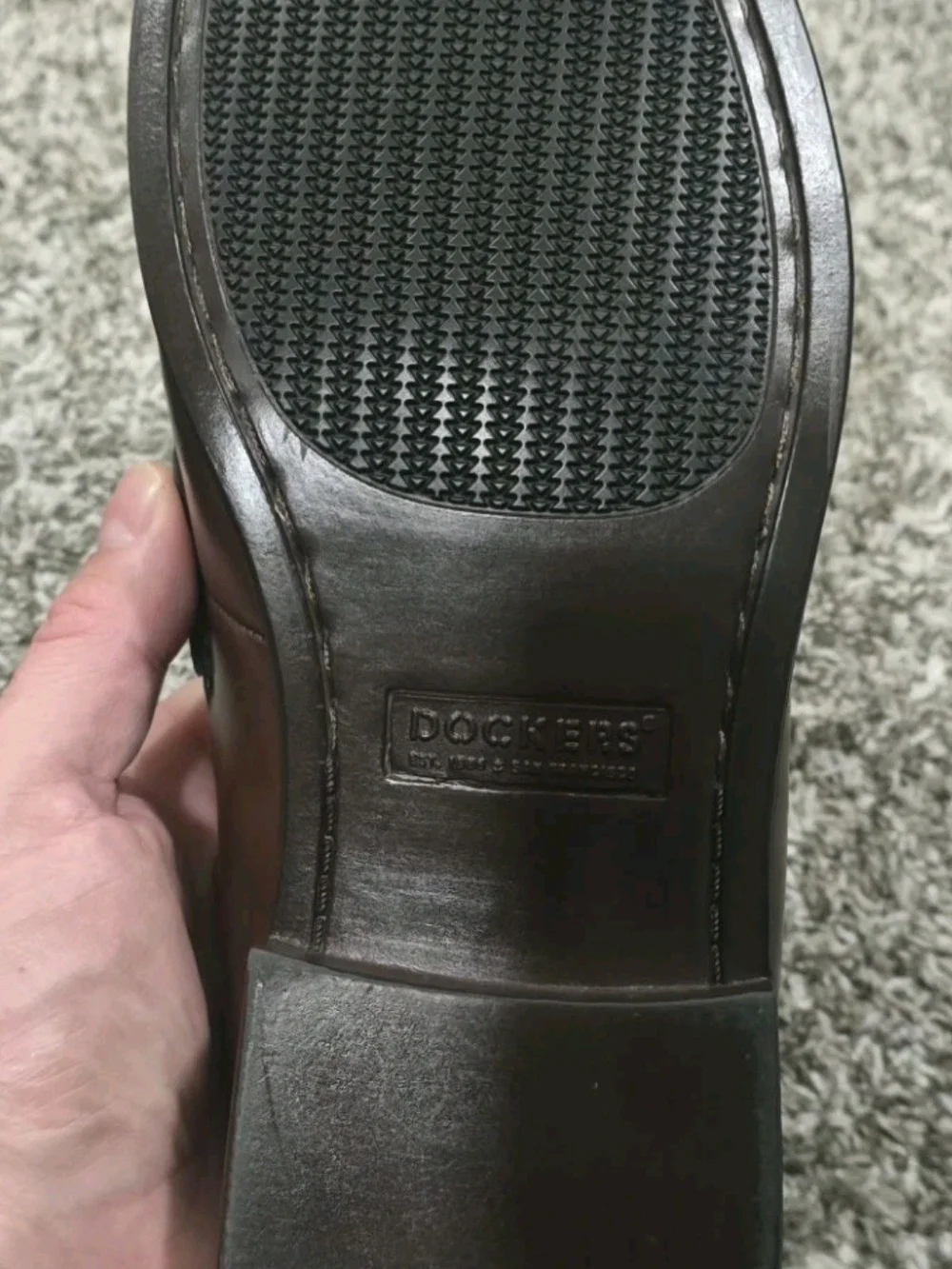 Men's Classic Penny Loafers in Dark Brown